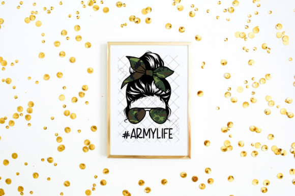 Army Life, Messy Bun, Military: A Typeface for Authentic Stories