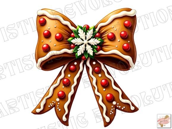 Coquette Christmas Png Christmas Clipart for Festive Design