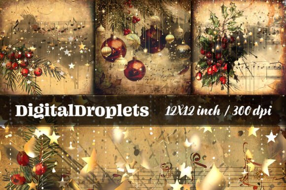 Cozy Christmas Vol.1: Vintage Paper Collection for Holiday Crafts