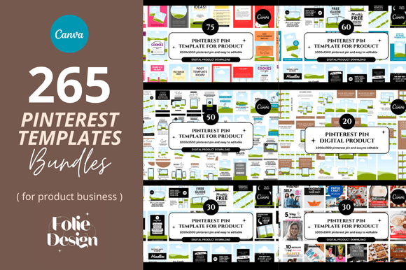 Transform Your Etsy Shop with the 265 Pinterest Templates Bundle