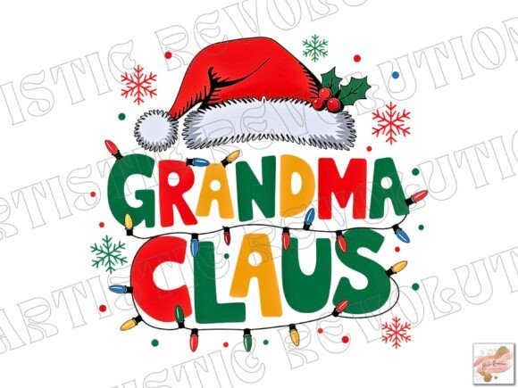 Unwrapping the Magic of Christmas Grandma Santa Christmas Png